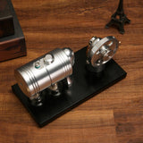 Stirlingkit Full Metal Retro Style Engine Steam Engine Model with Boiler Alcohol & Lamp Kit K-005, view 6