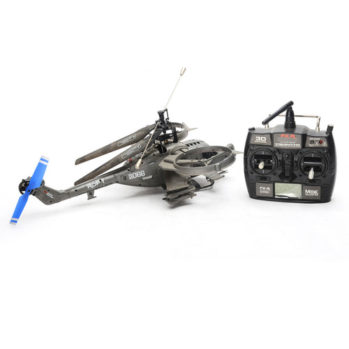 Stirlingkit FX066 2.4G 4CH Apache Armed Helicopter Model Military RC Helicopter Model -RTF Version