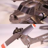 Stirlingkit FX066 2.4G 4CH Apache Armed Helicopter Model Military RC Helicopter Model -RTF Version, view 6