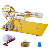 Stirlingkit Gamma Free Piston Stirling Engine with LED Lights Physics Demos, view 2