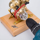 Stirlingkit Gasoline V-Twin Small OHV 4.3CC Double-cylinder Four-stroke Engine R28, view 5