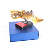 Stirlingkit Gear Drive Vintage Mechanical Metal Ocean Ark Model DIY Kit, view 3