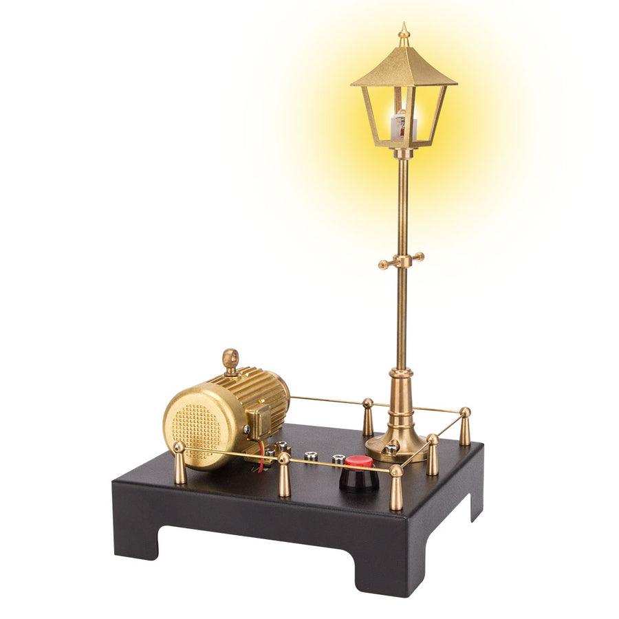 Stirlingkit Generator & Streetlight Model Kits for RETROL Miniature Steam Engine