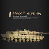 Stirlingkit German Leopard 2A7 Main Battle RC Tank Model with Lights Sounds 1/16 2.4G, view 5