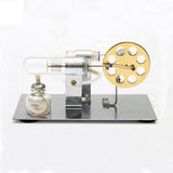 Stirlingkit Glass Cooling Cylinder Piston for Single Cylinder Stirling Engine, view 2