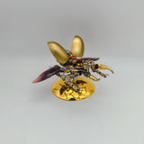 Stirlingkit Golden Hercules Beetle Stag Beetle DIY Metal Insects Model Kits LED Christmas Gift, view 4