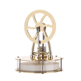 Stirlingkit Golden Low Temperature Powered Stirling Engine Science Physical Experiment Toy, view 2