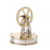 Stirlingkit Golden Low Temperature Powered Stirling Engine Science Physical Experiment Toy, view 5