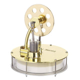 Stirlingkit Golden Metal Low Temperature Powered Stirling Engine Model, view 6