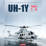 Stirlingkit GOOSKY E7 UH-1Y Venom 700 Size Super Large Scale RC Helicopter 2.4G 6CH RC Heli Model, view 3
