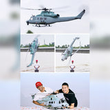 Stirlingkit GOOSKY E7 UH-1Y Venom 700 Size Super Large Scale RC Helicopter 2.4G 6CH RC Heli Model, view 5
