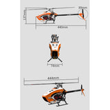 Stirlingkit Goosky Legend S2 Ultra 2.4G 6CH 3D Aerobatic RC Helicopter Model BNF, view 6