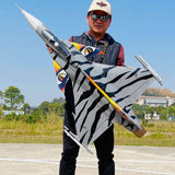 Stirlingkit Gripen JAS-39 EPO RC EDF Jet Fighter RC Airplane Plane (ARF / PNP) - Tiger Pattern, view 2
