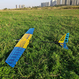 Stirlingkit GT1500V3 1500mm Wingspan Composite Electric Aircraft RC Airplane Glider Model PNP /KIT Blue, view 5
