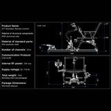 Stirlingkit H17 CNC Metal Helicopter Flight Simulator Controller (17-Ch / EdgeTX), view 4