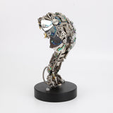 Stirlingkit Half Cobra Snake Statue Serpent Metal Mode Kits with Lights 400+PCS for Halloween, view 2