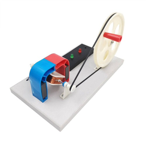 Stirlingkit Hand Start Crank AC/DC Generator Electromagnetics Scientific Physical Toy