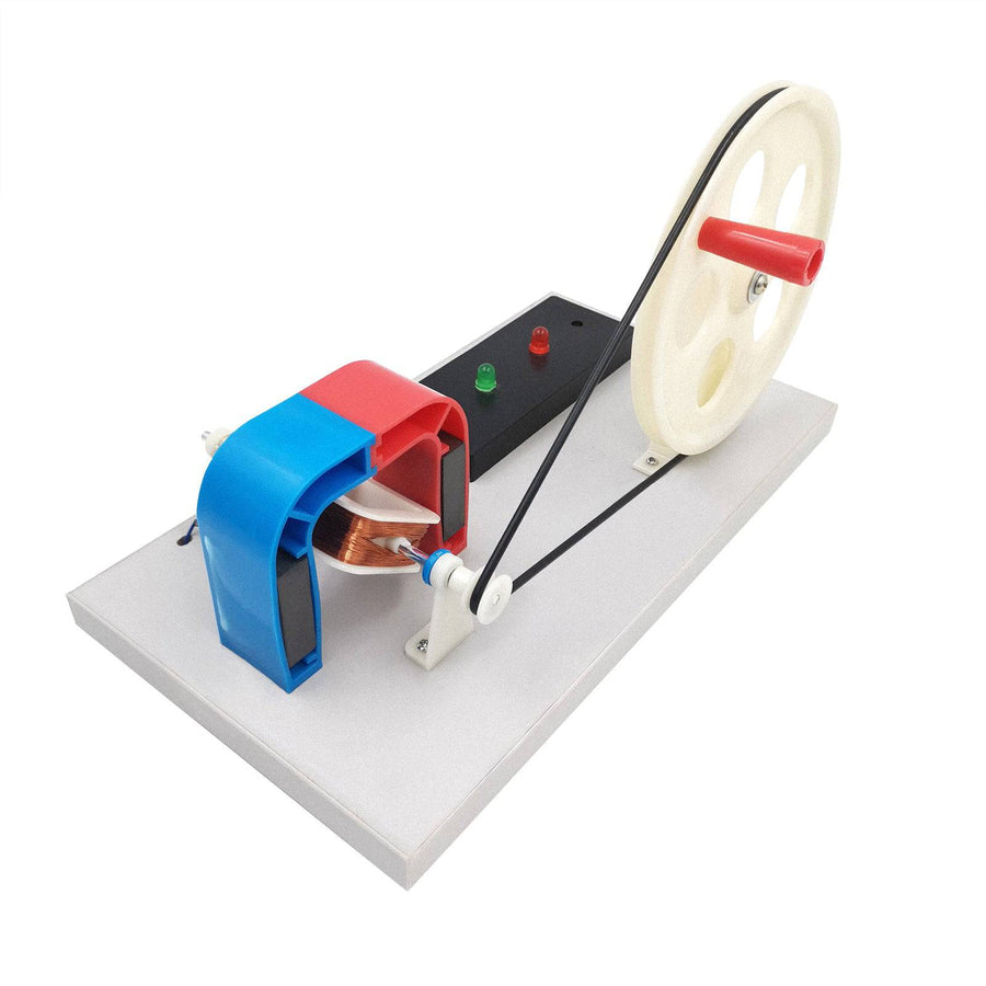 Stirlingkit Hand Start Crank AC/DC Generator Electromagnetics Scientific Physical Toy