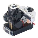 Stirlingkit Hand Start Level 15 Nitro Engine Generator Model with Cooling Fan DC12V, view 3