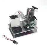 Stirlingkit Hand Start One Cylinder 2 Strokes Nitro Engine 12V Generator Model Science Experiment Model, view 6