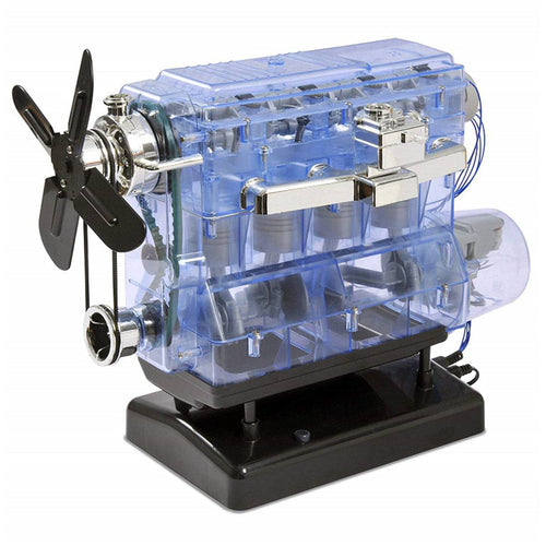 Stirlingkit Haynes DIY Assembly Mini L4 Simulation Transparent Runnable Engine Model