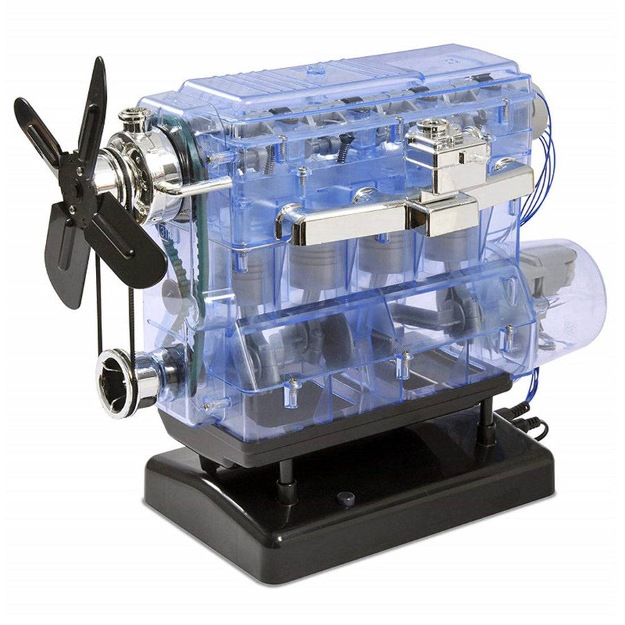 Stirlingkit Haynes DIY Assembly Mini L4 Simulation Transparent Runnable Engine Model