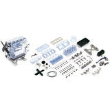 Stirlingkit Haynes DIY Assembly Mini L4 Simulation Transparent Runnable Engine Model, view 2