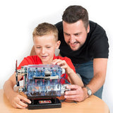 Stirlingkit Haynes DIY Assembly Mini L4 Simulation Transparent Runnable Engine Model, view 4