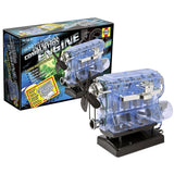Stirlingkit Haynes DIY Assembly Mini L4 Simulation Transparent Runnable Engine Model, view 5