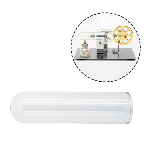 Stirlingkit Heat-resistant Cylinder Glass Tube for LL-002 Stirling Engine