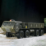 Stirlingkit HG 1:12 8 x 8 R/C 2.4G Electric RC Militray Truck Model All Terrin Truck Kit - Sound and Light Version, view 4