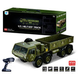 Stirlingkit HG 1:12 8 x 8 R/C 2.4G Electric RC Militray Truck Model All Terrin Truck Kit - Sound and Light Version, view 6