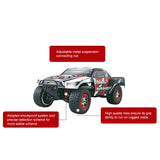 Stirlingkit HG-101 BREER THROUCH 1/10 2.4G High Speed RC Car Remote Control Racing Car, view 5