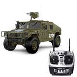 Stirlingkit HG P408 1/10 2.4G 4WD 16CH 30km/h RC Model Car Light Sound Function U.S.4X4 Truck without Battery Charger, view 2