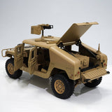 Stirlingkit HG P408 1/10 2.4G 4WD 16CH 30km/h RC Model Car Light Sound Function U.S.4X4 Truck without Battery Charger, view 3