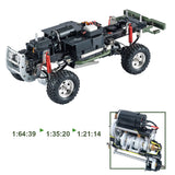 Stirlingkit HG-P417 1/10 2.4G Simulation Middle East Pickup Truck RC RTR 4X4 4WD Rally Car, view 5