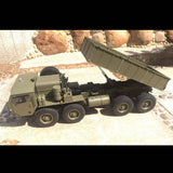 Stirlingkit HG-P803A 1/12 2.4G 8 x 8 RC Car Dump Truck U.S. Military Truck with Light Sound Function, view 2