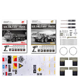 Stirlingkit HG-P803A 1/12 2.4G 8 x 8 RC Car Dump Truck U.S. Military Truck with Light Sound Function, view 4