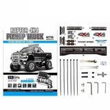 Stirlingkit HGP410 1/10 2.4G 4WD 30KM/H RC Car Truck Model Toy with Battery Charger, view 4