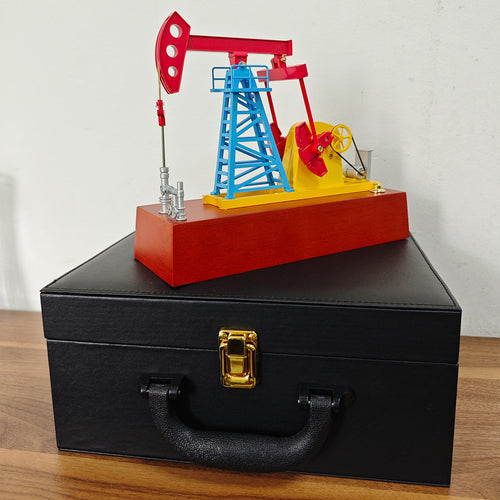 Stirlingkit High-end Mechanical Oil Pumpjack Model for Collection Pumping Unit