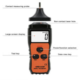 Stirlingkit High-precision Infrared Laser Contact Tachometer Measuring Instrument, view 2