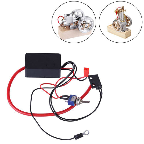 Stirlingkit Hit & Miss Gas Vertical Engine Spare Parts 4.5v Ignition Accessories for M90 M91 M17B
