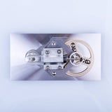 Stirlingkit Horizontal Single Cylinder Flywheel Stirling Engine Model Experiment Toy, view 2