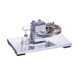 Stirlingkit Horizontal Single Cylinder Flywheel Stirling Engine Model Experiment Toy, view 4