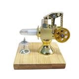 Stirlingkit Hot Air Sterling Vintage Movie Projector Shape Stirling Engine Model Physics Experiment Toy, view 3