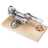 Stirlingkit Hot Air Stirling Engine Colourful LED Education Toy Electricity Power Generator Kits, view 3