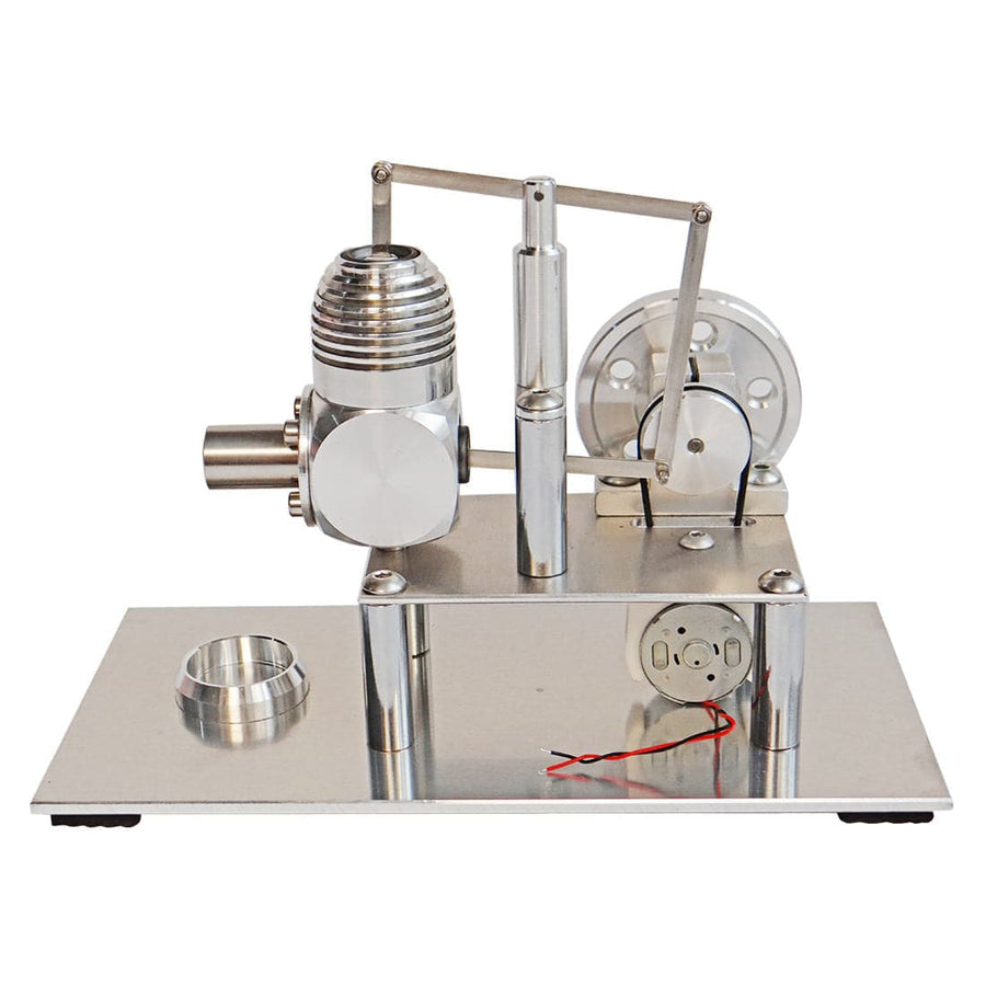 Stirlingkit Hot Air Stirling Engine Metal Balance Stirling Engine Model Micro Generator Model