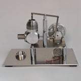 Stirlingkit Hot Air Stirling Engine Metal Balance Stirling Engine Model Micro Generator Model, view 2
