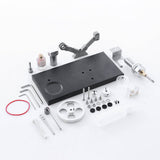 Stirlingkit Hot Air Stirling Engine Model DIY Assembly Kit Generator with 4 LED Light, view 6