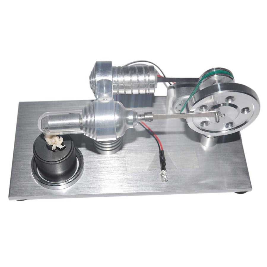 Stirlingkit Hot Air Stirling Engine Model Electricity Power Generator Motor Toy Kits Gift